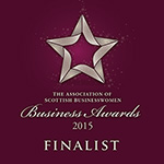 2015 Association of Scottish Businesswomen awards finalist