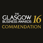 2016 The Glasgow Business Awards commendation